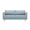 Bellano sohva (2-istuttava) Cloud -verhoilulla - Sininen