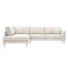 Bianca divaanisohva 286cm (4-istuttava) Cloud -verhoilulla - Beige
