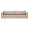 Bellano sohva 226cm (3-istuttava) Chenille -verhoilulla - Beige