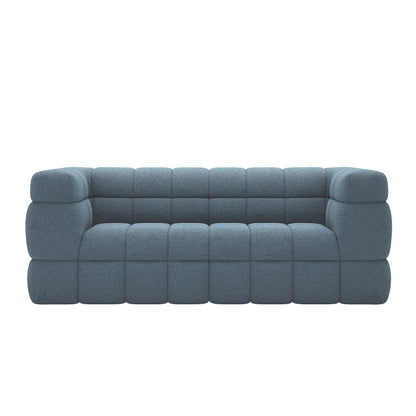 Kuplasohva 227cm (3-istuttava) Teddy -verhoilulla