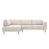 Aurelia kulmadivaani 286 cm (4-istuttava) Cloud -verhoilulla - Beige