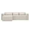 Luccia divaanisohva 295cm (4-istuttava) Cloud -verhoilulla - Beige